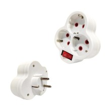 Fetih Üçlü Golyat Priz Topraklı Anahtarlı Fetih 117-03