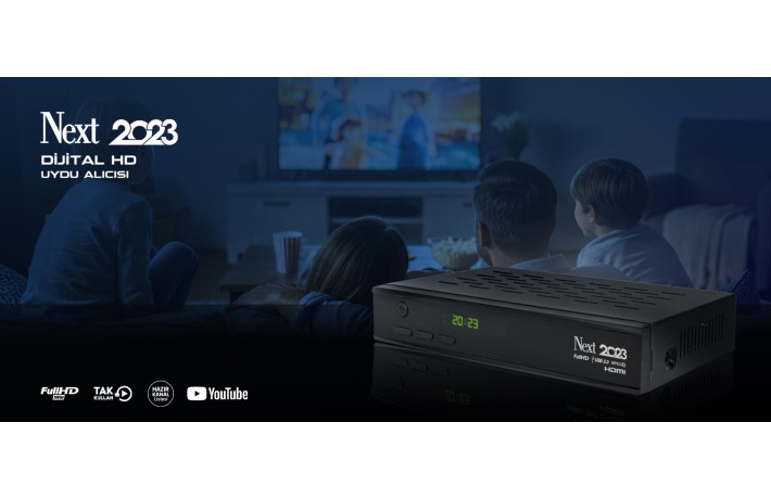 Next 2023 Hd uydu alıcısı