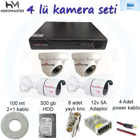 Heromaster Kamera Güvelik Sistemleri Kahraman Elektronik