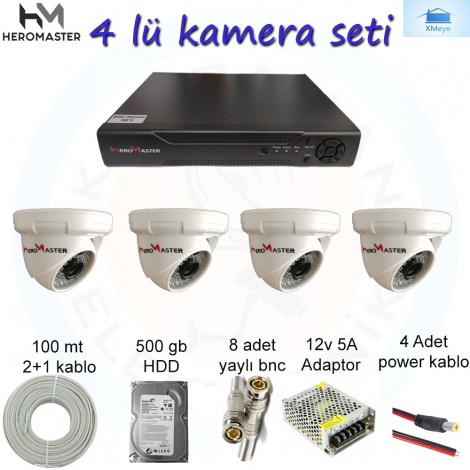 Heromaster Kamera Güvelik Sistemleri Kahraman Elektronik
