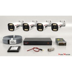 Heromaster 4 lü kamera seti Hazır set tak çalıştır
