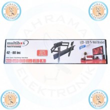 Hareketli Tv Duvar Askı Aparatı 6 Kollu 40-42 İnc Tvler İçin