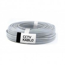 HEROMASTER MARKA GÜVENLİK KAMERA KABLOSU 2+1 CCTV 2X0.50 DIŞ MEKAN 100 METRE YERLİ