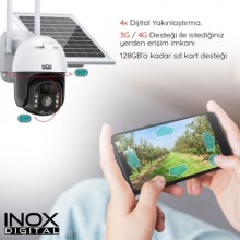 Güneş Enerjili Solar Kamera 4G